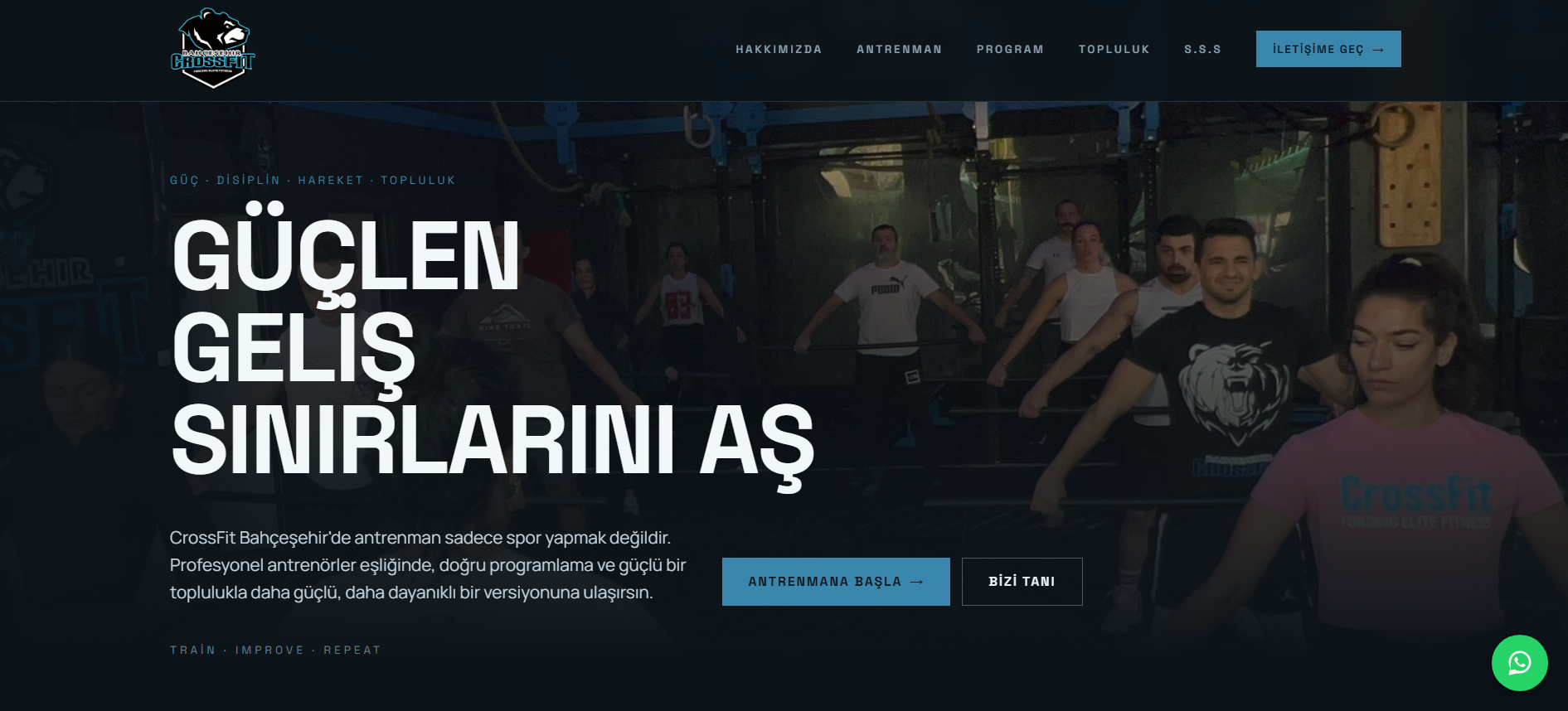 CrossFit Bahçeşehir — Gym · Website